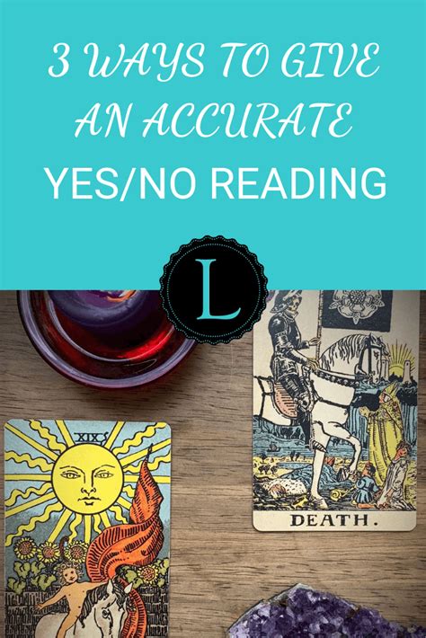 We did not find results for: 3 Ways to Give an Accurate Yes/No Reading | Tarot card ...