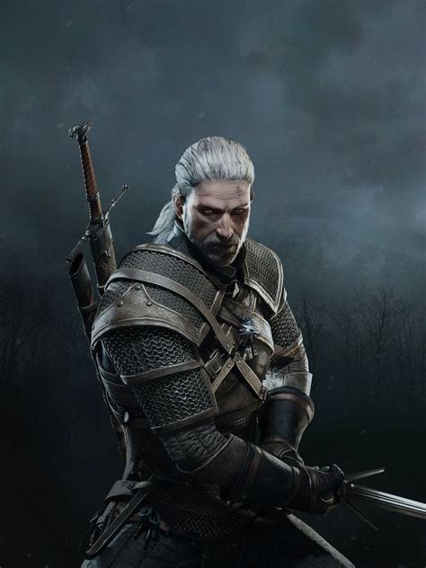 The Witcher 3 Wild Hunt Geralt Ipad By Scratcherpen On Deviantart The