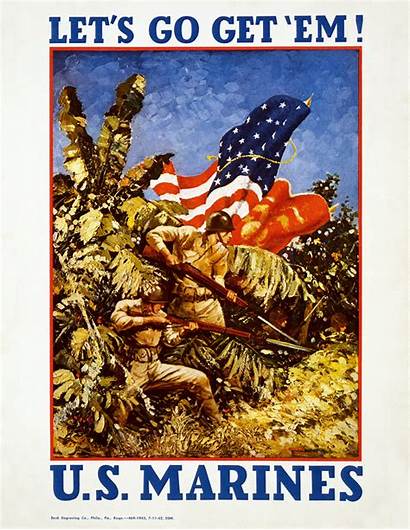 Posters Poster Usmc Wwii Marines Marine War