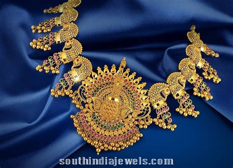 Gold Necklace Design From Jos Alukkas South India Jewels