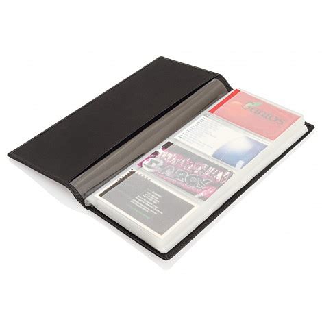 The foldover business card advantage. C113 Genuine Leather Business Card Folder