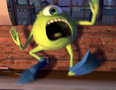 Image Mike Wazowski Screaming Comicallypng Heroes Wiki Fandom