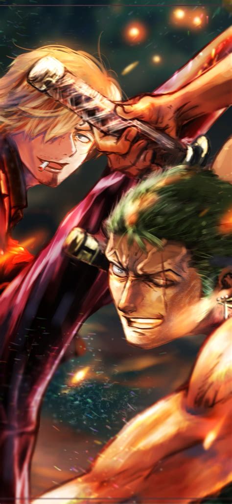 Video game, jump force, zoro roronoa. 1080x2340 Roronoa Zoro vs Sanji One Piece 1080x2340 ...