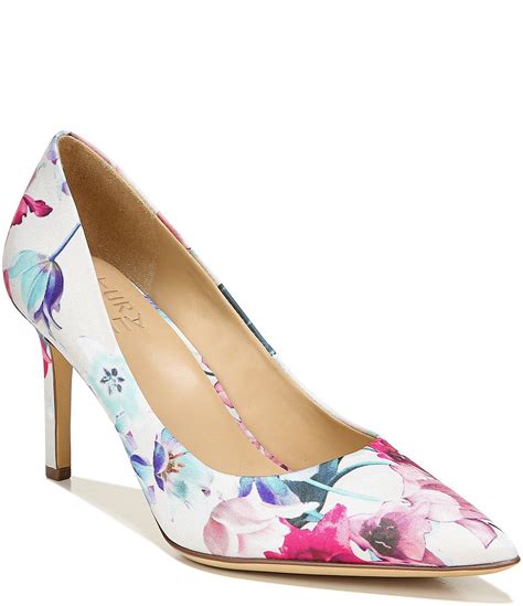 Naturalizer Anna Floral Print Stiletto Pointed Toe Pumps Dillards In 2020 Pointed Toe Pumps