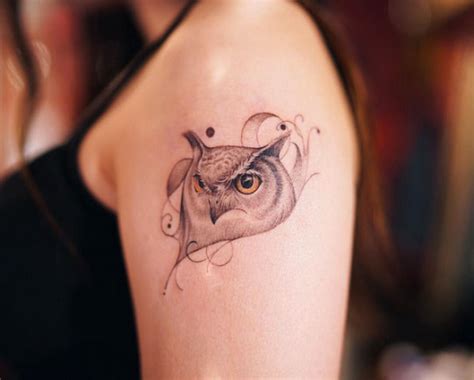 10 Mysterious Owl Tattoo Designs And Meanings Pop Tattoo