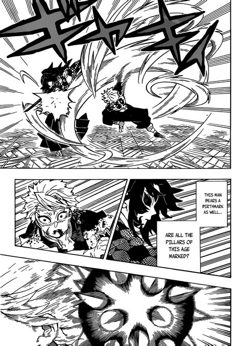 Kimetsu No Yaiba Chapter 170 Unshakeable Pillars Manga Rock Team