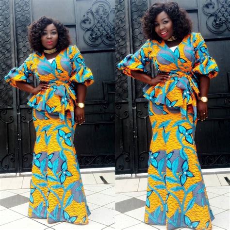 Rock Your Weekends With Latest Ankara Skirt And Blouse Styles For