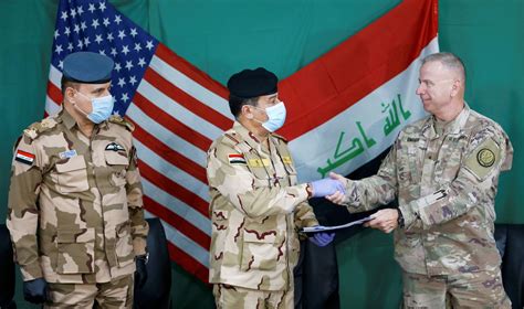 American Troops In Iraq Are The Focus Of Bilateral Talks The