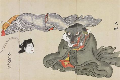[photos] an ancient scroll depicts the wondrous world of japanese bakemono saigoneer