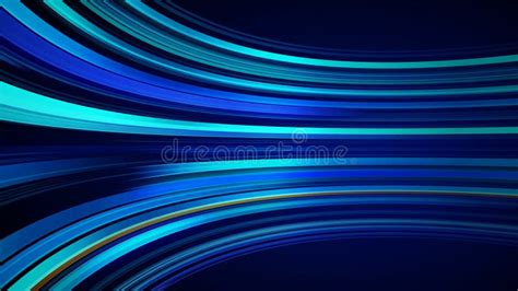 Blue Colorful Abstract Background With Animation Moving Of Lines For