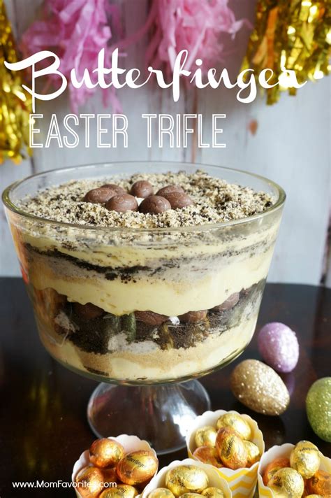 Prepare cake according to package directions. Spring Party Ideas + Butterfinger Trifle - Mom Favorites