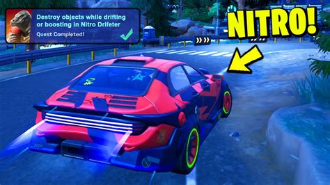 How To Easily Destroy Objects While Drifting Or Boosting In A Nitro
