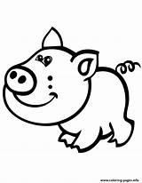 Cerdo Sonriendo Quotesgram Coloringhome Piglet Kawaii Cartoonish Depicts Dibujosonline sketch template
