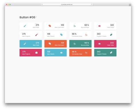 Bootstrap Buttons V16 Free Buttons With Icons 2024 Colorlib