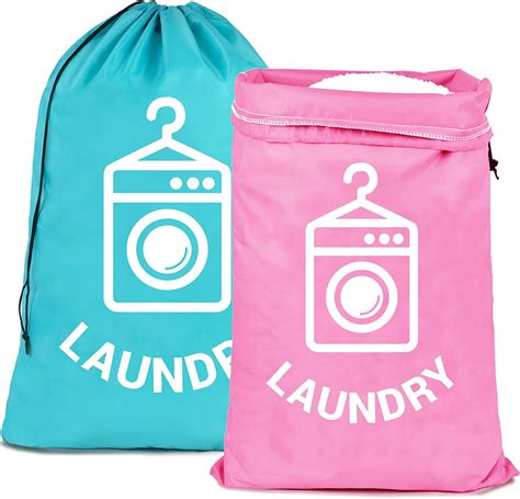 Pashop 2 Pack Extra Large Travel Laundry Bags Heavy Duty Camp Laundry