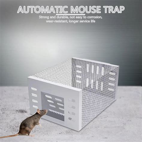 Household Continuous Mousetrap Large Space Mice Rat Control Trap Cage