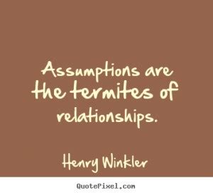 Quotes About Assuming Quotesgram