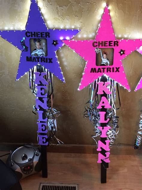 Cheer Competition Star Sign With Lights Too Ironic With My Daughters