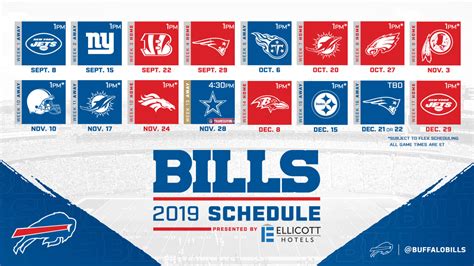 10 Things To Know About The Bills 2022 Schedule Atelier Yuwaciaojp