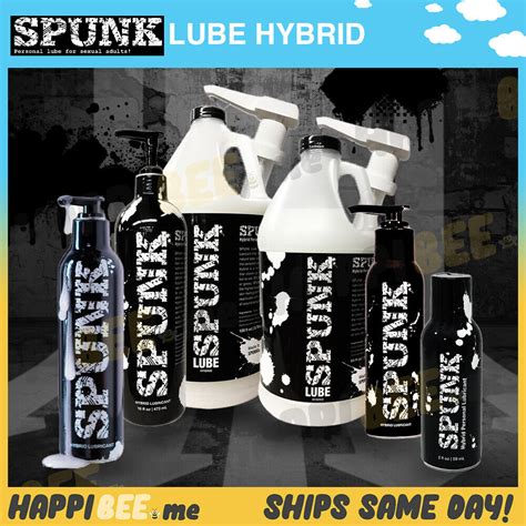 Spunk Lube Hybrid Semen Siliconesperm Jizz Cum Splooge Water Sex