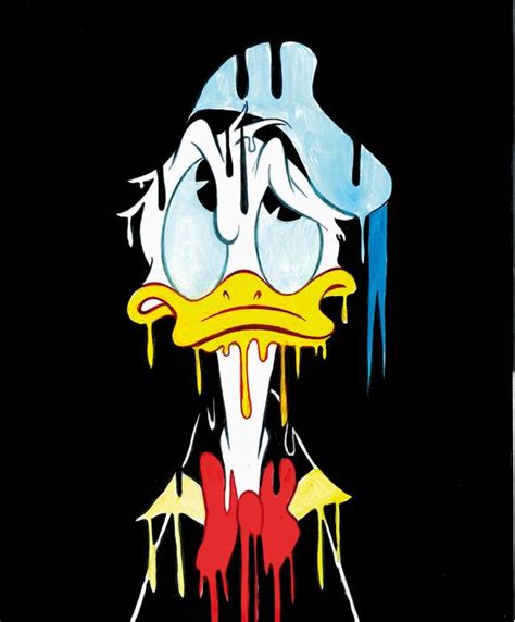 Donald Duck Melting Fine Art Giclée Tony Fernandez Catawiki