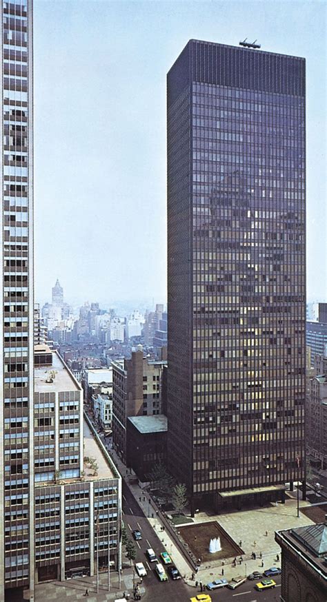 Seagram Building Ludwig Mies Van Der Rohe