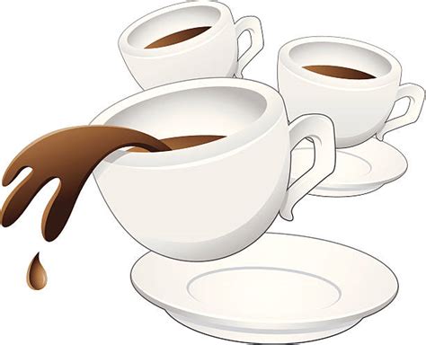 Royalty Free Spilled Coffee Clip Art Vector Images And Illustrations