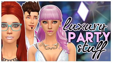 The Sims 4 Luxury Party Stuff Pack Youtube