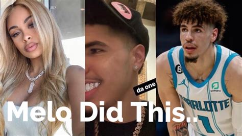 lamelo ball did this with ana montana youtube