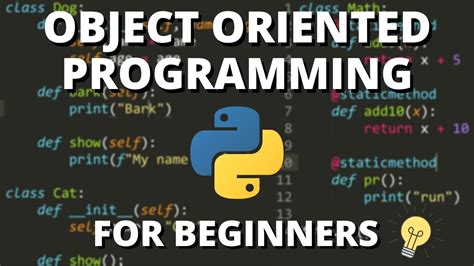 Python Object Oriented Programming Oop For Beginners Object