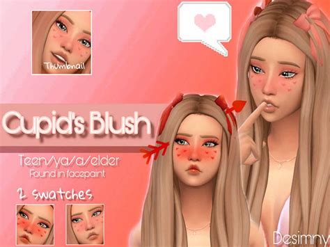 Desimny Newest Piece Of Cc Cupids Blush Its Mmfinds Sims 4