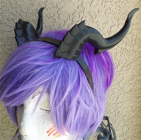 deanerys dragon inspired 3d printed horns on headband diy etsy new zealand dragon costume