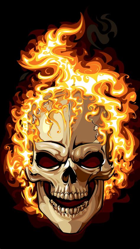 Learn 87 About Fire Skull Wallpaper 4k Unmissable Billwildforcongress