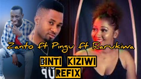 Zanto Ft Pingu Binti Kiziwi Official Refix Video Lyrics Youtube