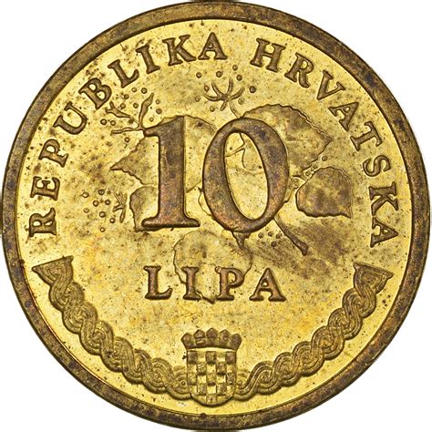 Coin Croatia 10 Lipa 2014 European Coins