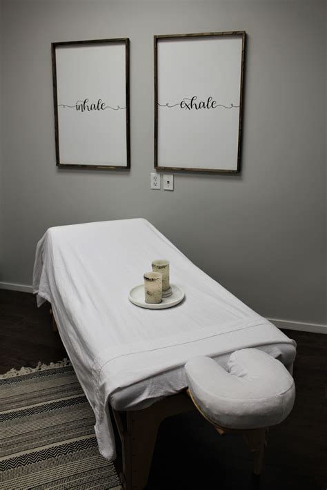 Grey Massage Room Massage Room Decor Massage Room Massage Therapy Rooms