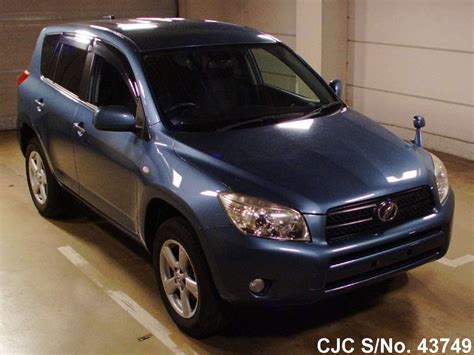 2007 Toyota Rav4 Blue For Sale Stock No 43749 Japanese Used Cars