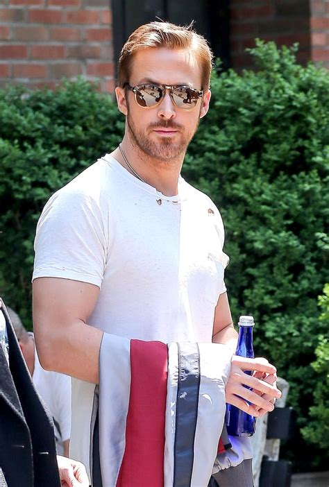 Ryan Gosling Ripped Bod Ripped Shirt Hot Pics Us Weekly