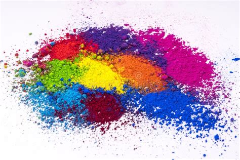 Natural Multi Colored Pigment Powder Stock Photo Image Of Banner