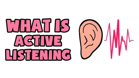 What Is Active Listening Explained In 2 Min Youtube