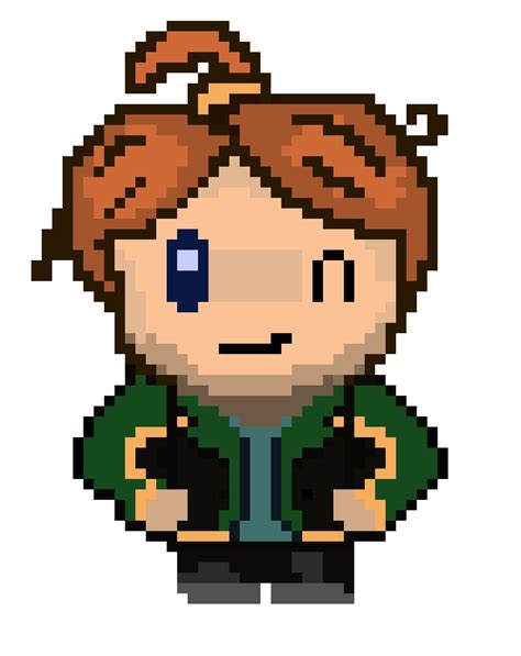 Main Character 32 Bit Pixel Art Maker