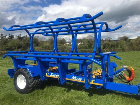 Round Bale Loader Super Move 6 Wilson Engineering Self Unloading