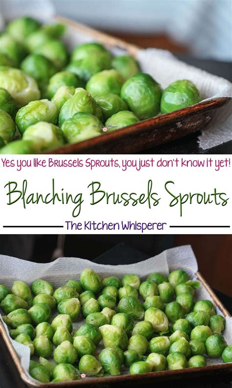How To Properly Freeze Brussels Sprouts Recipe Brussel Sprouts