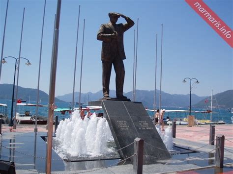 Ataturk Statue Marmaris Marmaris Turkey