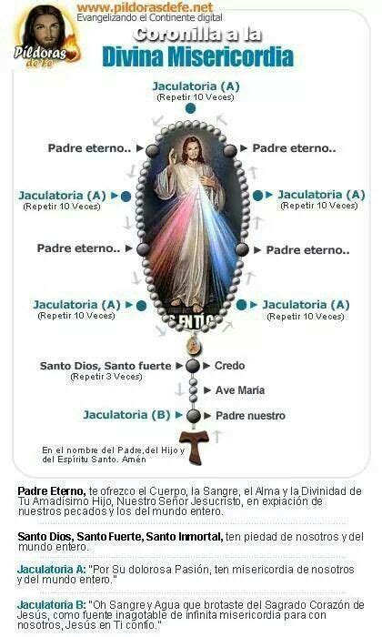 Coronilla 3pm Hora De La Misericordia Rosary Prayer Holy Rosary