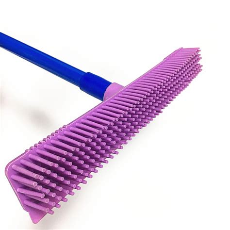 A few users suggest using it before vacuuming for best results. Pet Hair Rubber Broom-Mexten Product is of very high quality