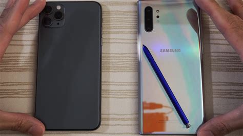 Iphone 11 Pro Max Vs Samsung Note 10 Plus Speed Test Which Is Beast