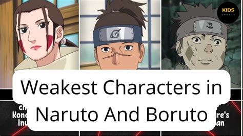 Weakest Characters In Naruto And Boruto YouTube