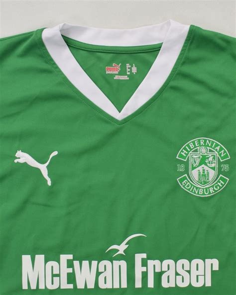 📹 welcome to the official youtube account of hibernian football club! 2010-11 HIBERNIAN EDINBURGH SHIRT L Football / Soccer ...