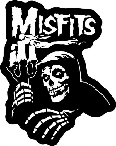 Sticker Misfits Crimson Ghost Skull Hand Refd19832 Mpa Déco